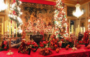 Chistmas decorations in Vaux-le-Vicomte © DR