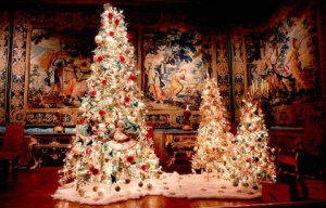 Christmas tree in Vaux-le-Vicomte castle © DR