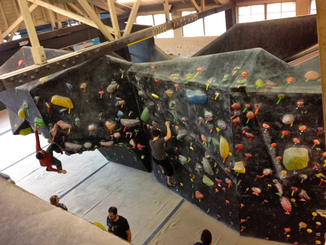 bouldering gym
