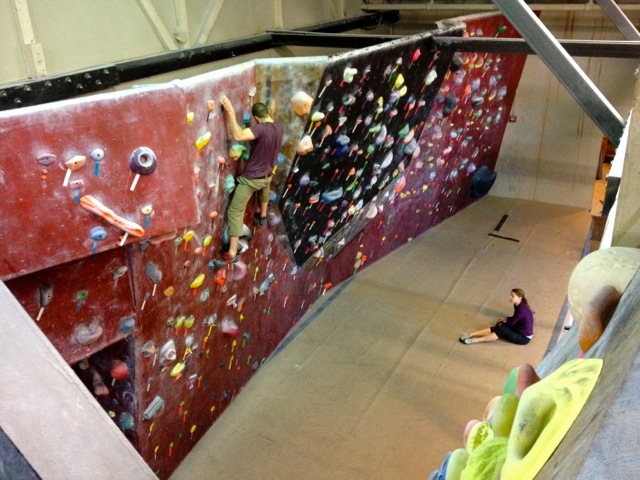 bouldering gym