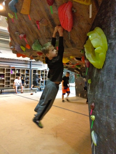 bouldering gym