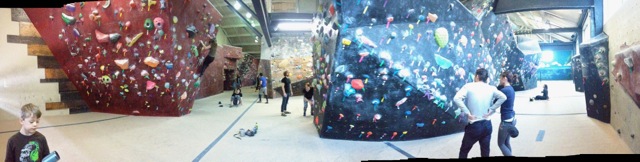 bouldering gym