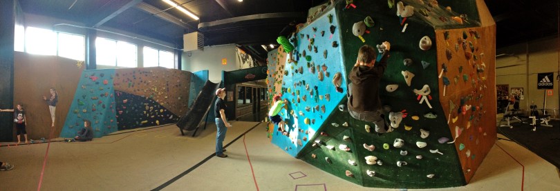 bouldering gym