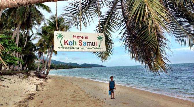 A Day at the Beach on Koh Samui