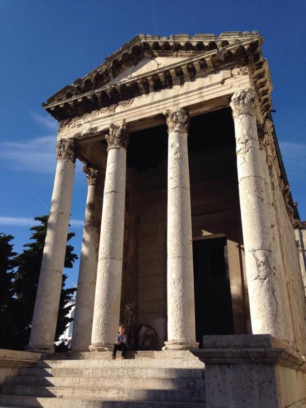 Roman Ruins in Pula