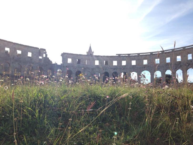 Visiting Pula Roman Amphitheater