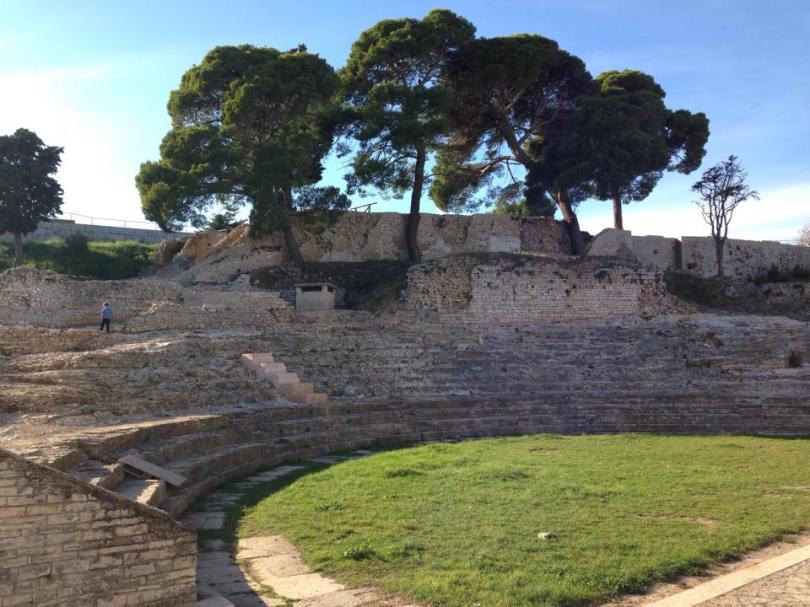 Roman Ruins in Pula