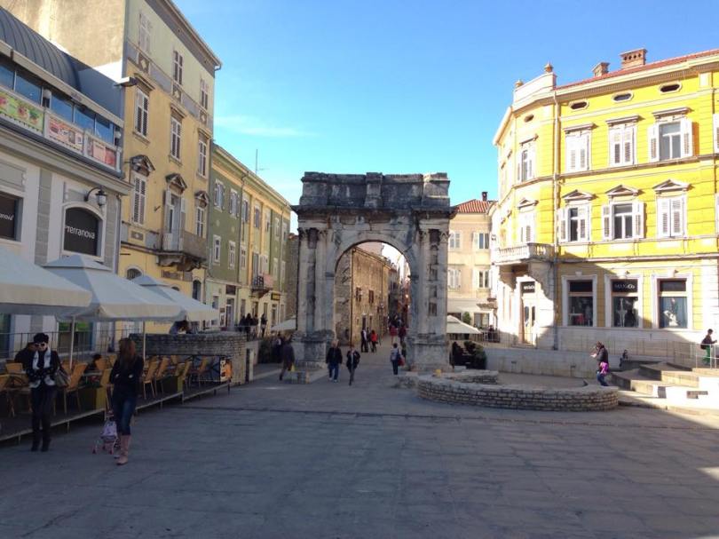Roman Ruins in Pula