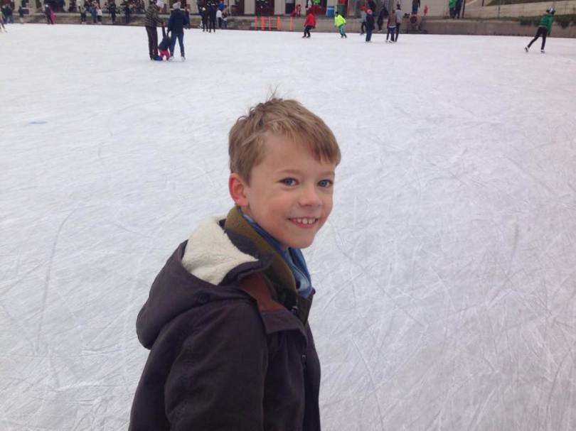 Ice Skating in Budapest