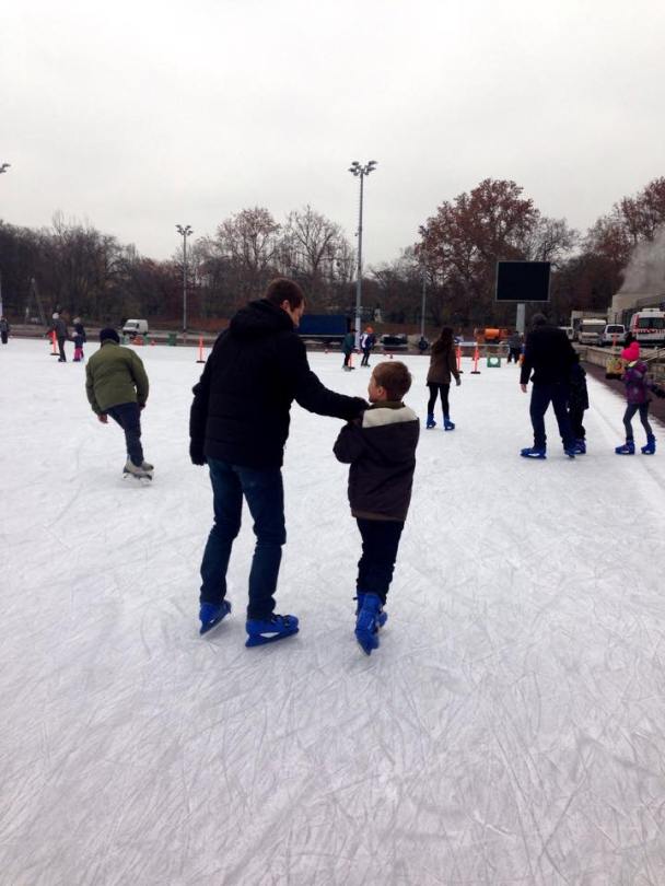 Ice Skating in Budapest