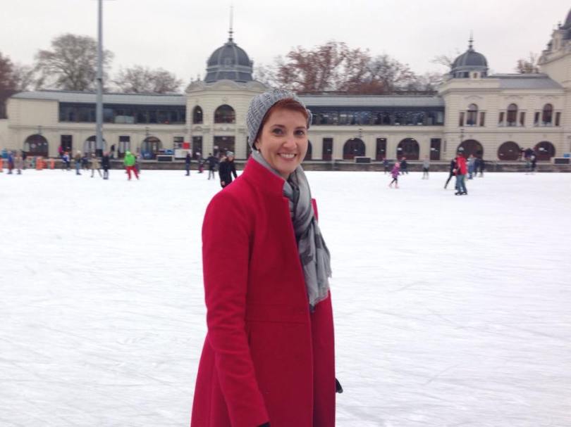 Ice Skating in Budapest