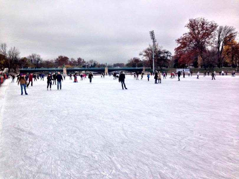 Ice Skating in Budapest