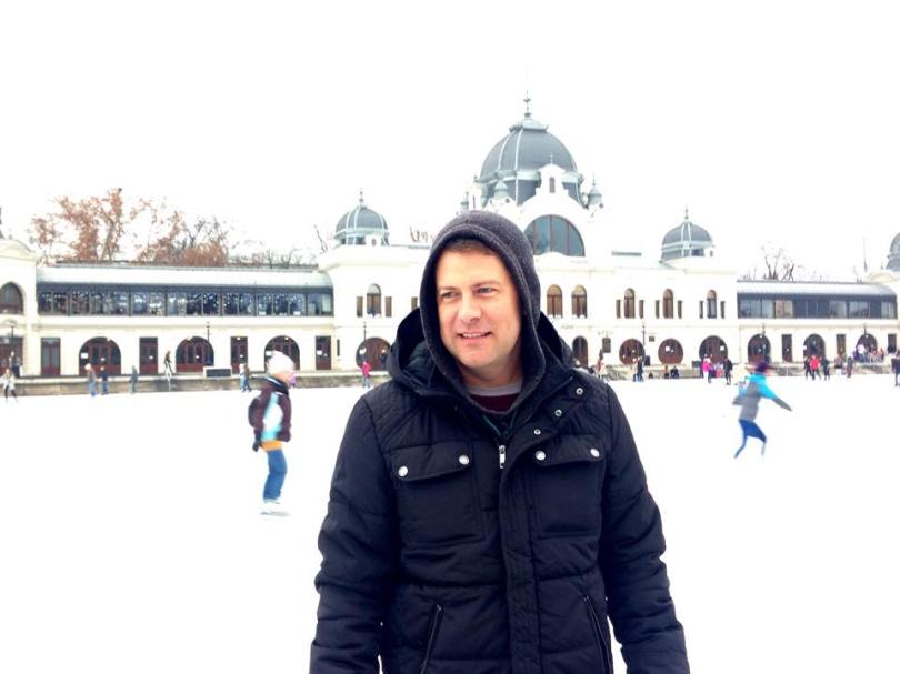Ice Skating in Budapest