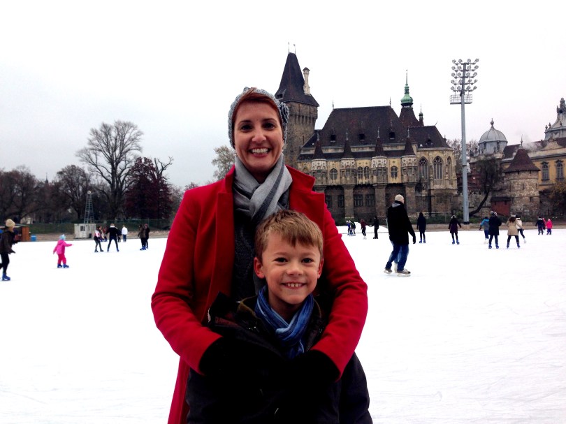 Ice Skating in Budapest