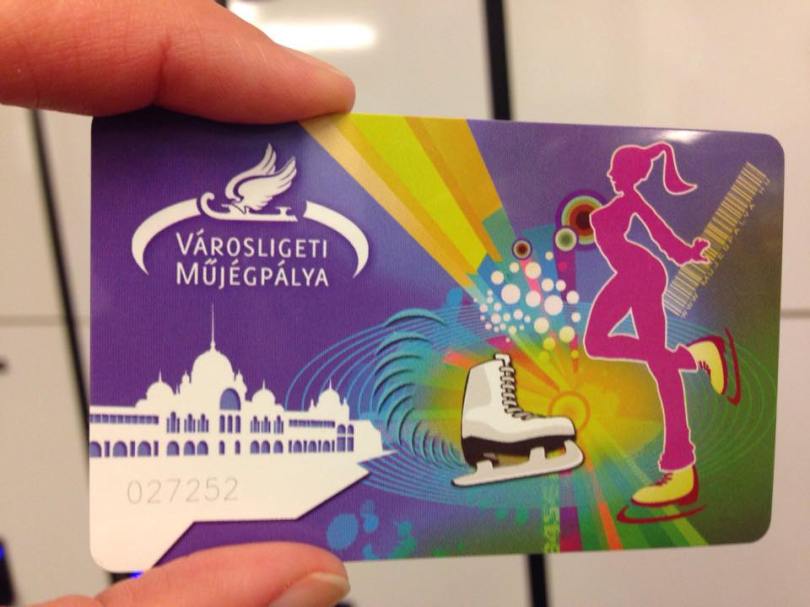 Ice Skating in Budapest