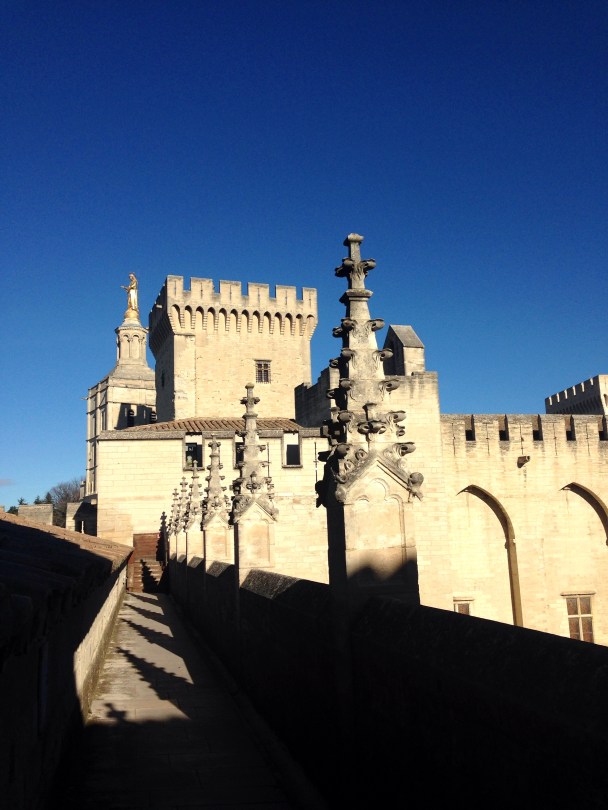 Visiting the Palais des Papes in Avignon