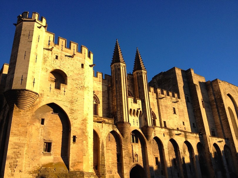 Visiting the Palais des Papes in Avignon
