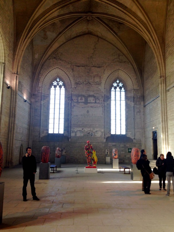 Visiting the Palais des Papes in Avignon