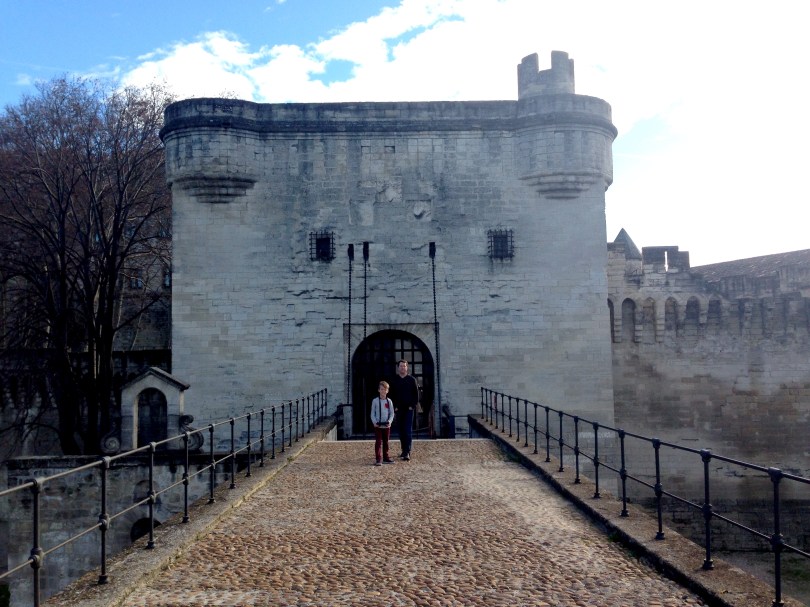 Visiting the Pont d'Avignon