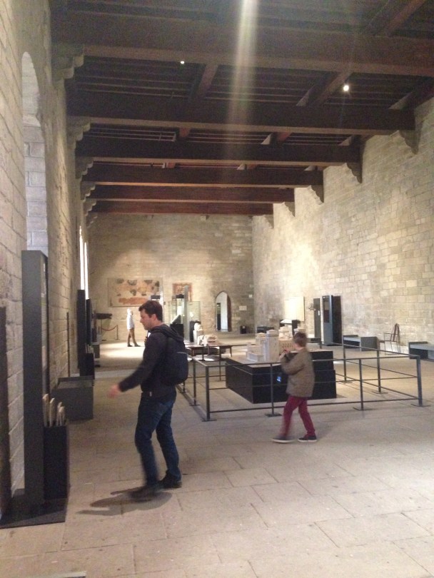Visiting the Palais des Papes in Avignon