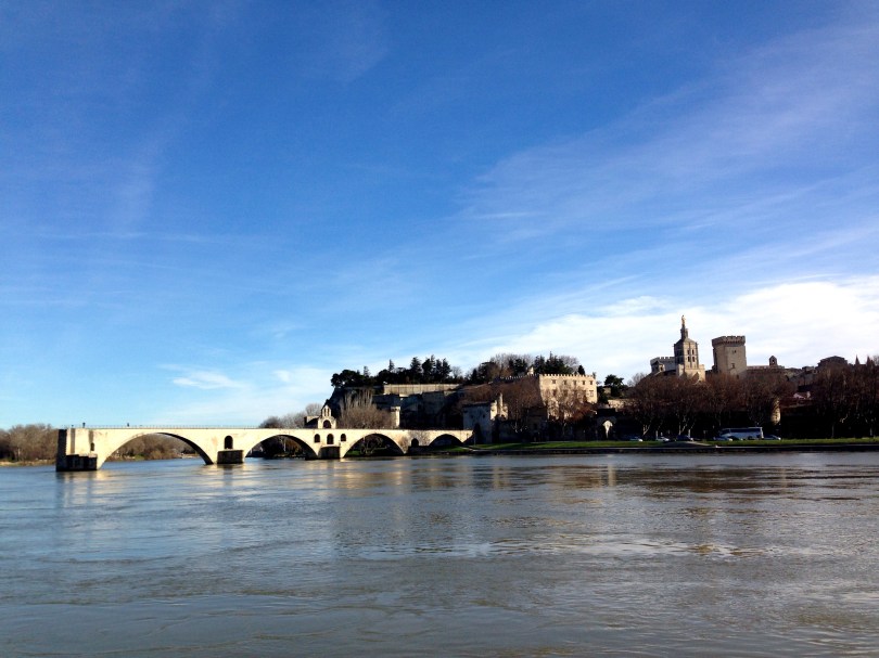 Visiting the Pont d'Avignon