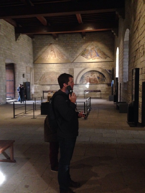 Visiting the Palais des Papes in Avignon