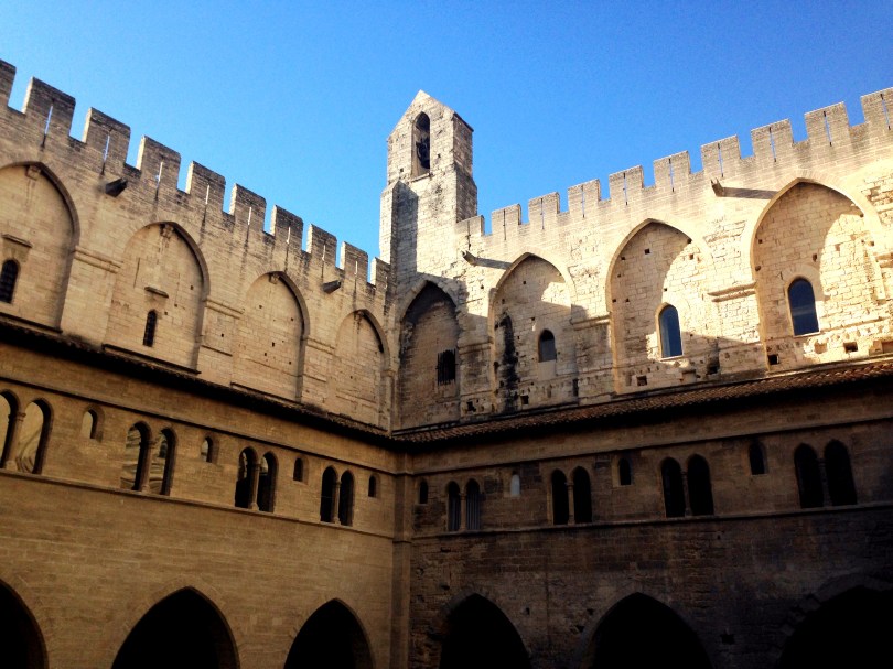 Visiting the Palais des Papes in Avignon