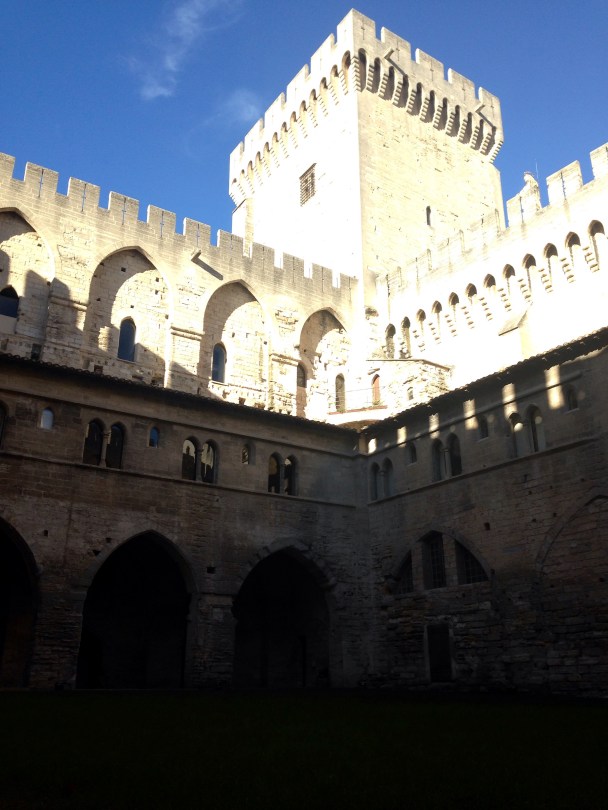 Visiting the Palais des Papes in Avignon