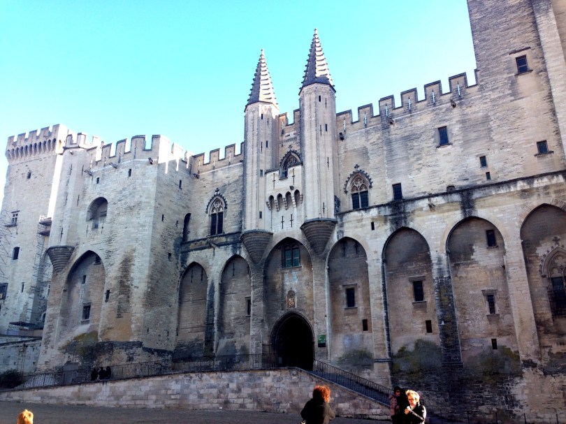 Visiting the Palais des Papes in Avignon