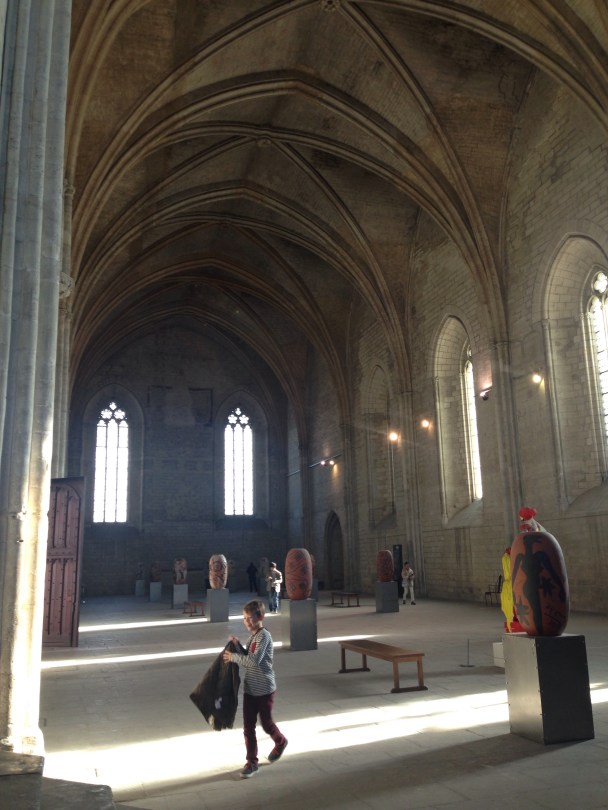 Visiting the Palais des Papes in Avignon