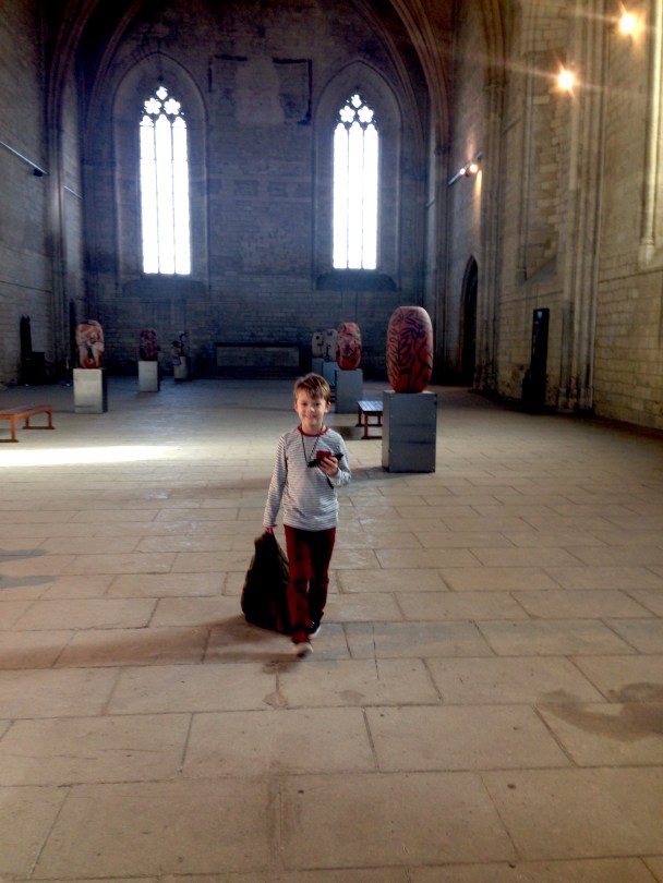 Visiting the Palais des Papes in Avignon