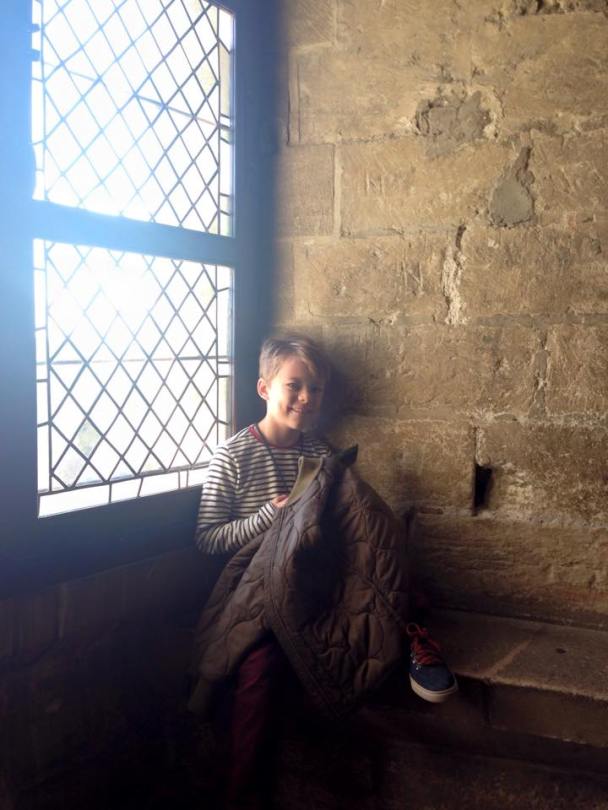 Visiting the palais de papes in Avignon