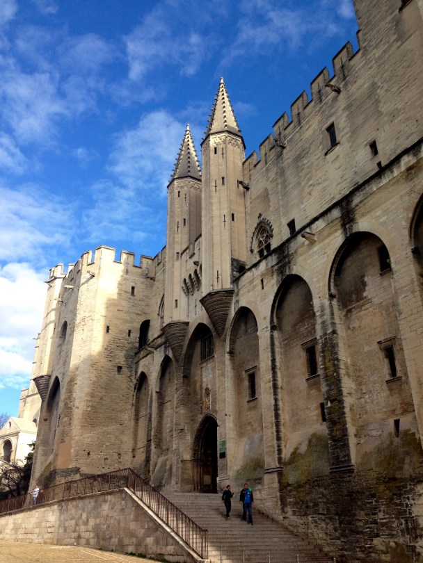 Visiting the Palais des Papes in Avignon
