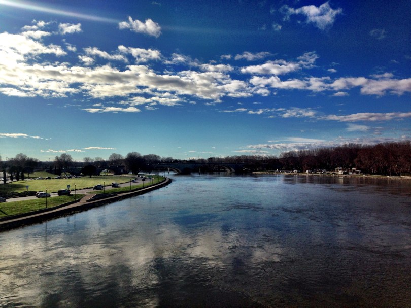 Visiting the Pont d'Avignon
